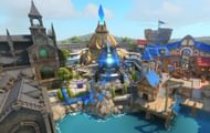 The Blizzard World looks familiar to one of the Fortified Human race settlements from the World of Warcraft series (Image via Blizzard Entertainment)